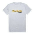thumbnail image 1 of W Republic Products 554-404-WHT-01 West Virginia State University Script T-Shirt, White - Small, 1 of 1