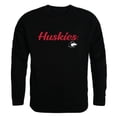 thumbnail image 1 of W Republic Products 556-142-BLK-01 Northern Illinois University Script Crewneck T-Shirt, Black - Small, 1 of 1