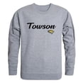 thumbnail image 1 of W Republic Products 556-153-HGY-04 Towson University Script Crewneck T-Shirt, Heather Grey - Extra Large, 1 of 1