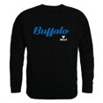 thumbnail image 1 of W Republic Products 556-274-BLK-03 University at Buffalo Script Crewneck T-Shirt, Black - Large, 1 of 1