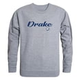 thumbnail image 1 of W Republic Products 556-292-HGY-04 Drake University Script Crewneck T-Shirt, Heather Grey - Extra Large, 1 of 1