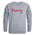 thumbnail image 1 of W Republic Products 556-293-HGY-05 Duquesne University Script Crewneck T-Shirt, Heather Grey - 2XL, 1 of 1