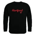 thumbnail image 1 of W Republic Products 556-310-BLK-03 University of Hartford Script Crewneck T-Shirt, Black - Large, 1 of 1