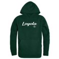 thumbnail image 1 of W Republic Products 558-332-FOR-03 Loyola University Maryland Script Hoodie, Forest Green - Large, 1 of 1