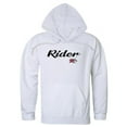 thumbnail image 1 of W Republic Products 558-368-WHT-03 Rider University Script Hoodie, White - Large, 1 of 1