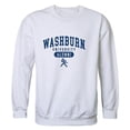 thumbnail image 1 of W Republic Products 560-431-WHT-04 Washburn University Alumni Fleece T-Shirt, White - Extra Large, 1 of 1