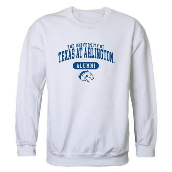 W Republic Products 560-433-WHT-05 University of Texas at Arlington Alumni Fleece T-Shirt, White - 2XL