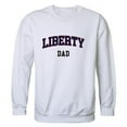 thumbnail image 1 of W Republic Products 562-129-WHT-03 Liberty University Dad Crewneck T-Shirt, White - Large, 1 of 1