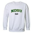 thumbnail image 1 of W Republic Products 562-140-WHT-04 North Dakota State University Dad Crewneck T-Shirt, White - Extra Large, 1 of 1