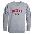 thumbnail image 1 of W Republic Products 562-142-HGY-02 Northern Illinois University Dad Crewneck T-Shirt, Heather Grey - Medium, 1 of 1