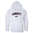 thumbnail image 1 of W Republic Products 563-129-WHT-02 Liberty University Dad Hoodie, White - Medium, 1 of 1