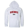 thumbnail image 1 of W Republic Products 563-149-WHT-02 Southeast Missouri State University Dad Hoodie, White - Medium, 1 of 1