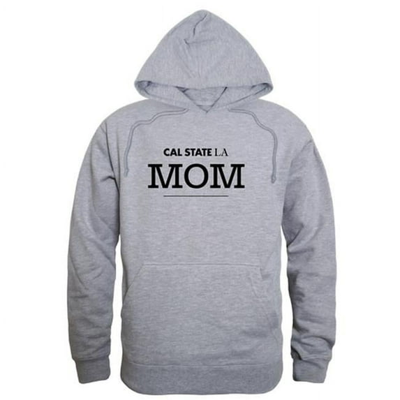 W Republic Products 565-202-HGY-02 California State University, Los Angeles Mom Hoodie, Heather Grey - Medium