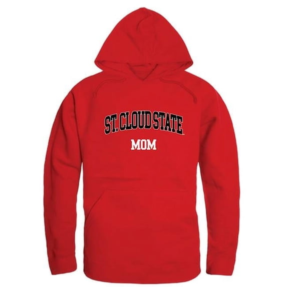 W Republic Products 565-237-RED-02 Saint Cloud State University Mom Hoodie, Red - Medium