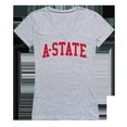 thumbnail image 1 of W Republic Products  Arkansas State Game Day Women's Tee - Heather Grey - Medium, 1 of 1