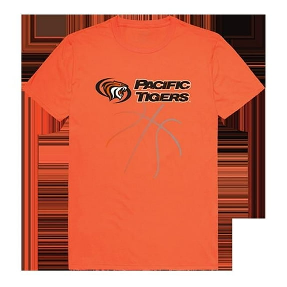 W Republic Products Basketball Tee - University of the Pacific - Orange - Extra Large