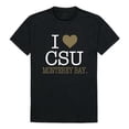 thumbnail image 1 of W Republic Products 551-206-BLK-01 California State University, Monterey Bay I Love T-Shirt, Black - Small, 1 of 2