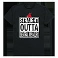 thumbnail image 1 of W Republic Products  Central Missouri University Straight Outta College Tee - Black - Extra Large, 1 of 1