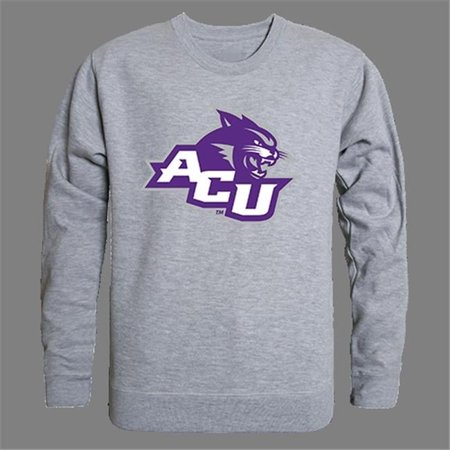 W Republic Products College Crewneck - Abilene Christian - Heather Grey - Medium