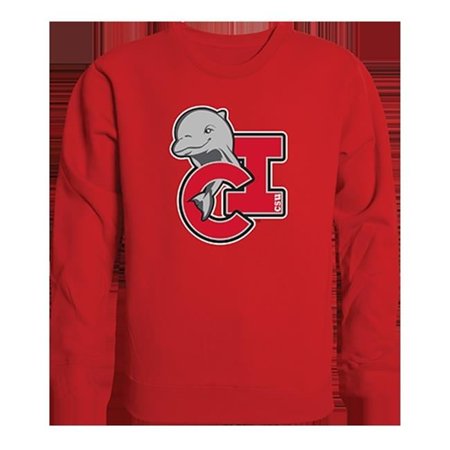W Republic Products College Crewneck - California State Channel Islands - Red - Small