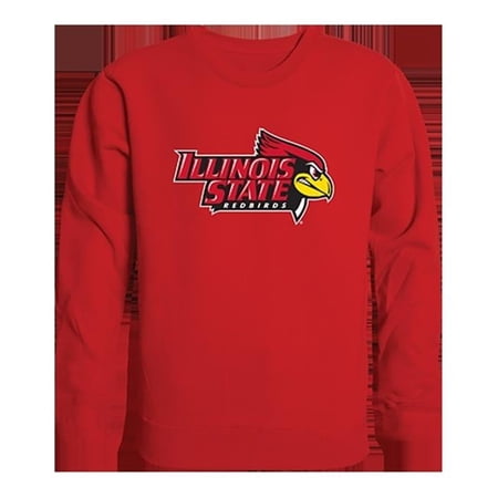 W Republic Products College Crewneck - Illinois State University - Red - Small