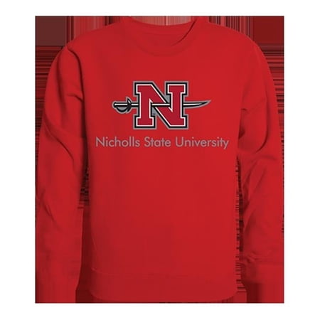 W Republic Products College Crewneck - Nicholls State University - Red - Medium