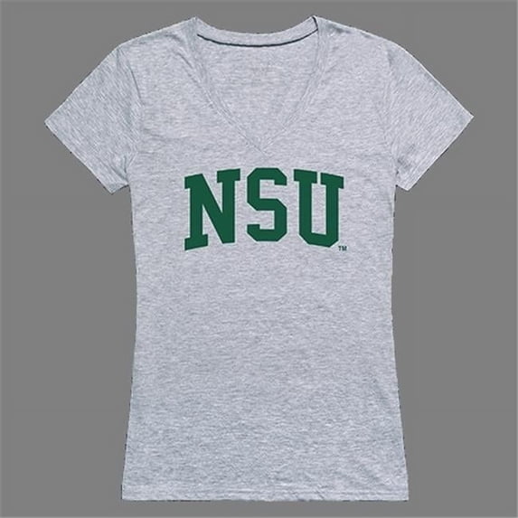 W Republic Products Northeastern State University Game Day Womens Tee - Heather Grey - 2XL