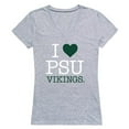 thumbnail image 1 of W Republic Products 550-229-HGY-02 Portland State University I Love Women T-Shirt, Heather Grey - Medium, 1 of 1