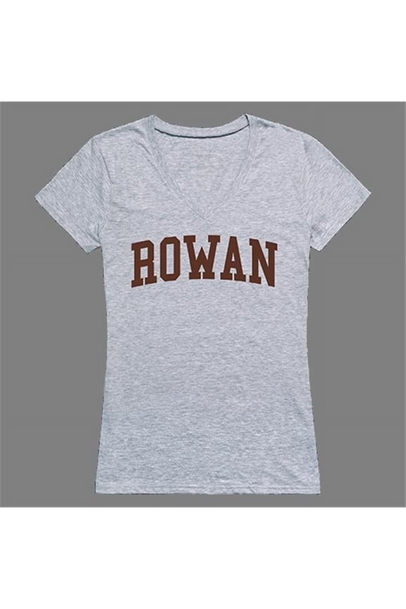W Republic Products 501-371-HGY-02 Rowan Game Day Womens Tee, Heather Grey - Medium