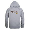 thumbnail image 1 of W Republic Products  Rowan University Script Hoodie, Heather Grey - Large, 1 of 1