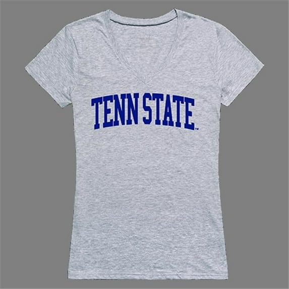 W Republic Products Tennessee State University Game Day Womens Tee - Heather Grey - Medium