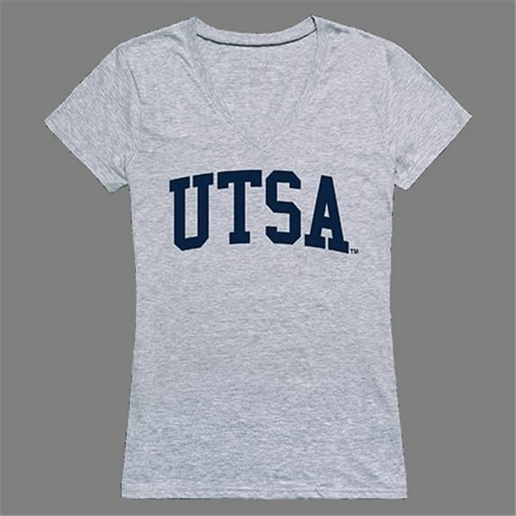 W Republic Products The University of Texas at San Antonio Game Day Womens Tee - Heather Grey - 2XL