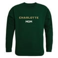 thumbnail image 1 of W Republic Products 564-194-FOR-04 University of North Carolina at Charlotte Mom Crewneck T-Shirt, Forest Green - Extra Large, 1 of 1