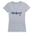 thumbnail image 1 of W Republic  Radford University Script T-Shirt for Women, Heather Grey - 2XL, 1 of 1