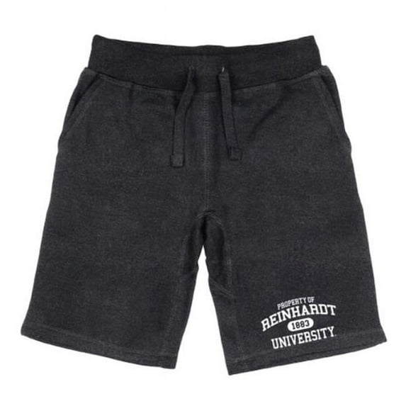 W Republic 566-696-HCH-02 Reinhardt University Eagles Property Shorts, Heather Charcoal - Medium