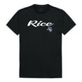 thumbnail image 1 of W Republic 554-172-BLK-02 Rice University Script T-Shirt, Black - Medium, 1 of 1