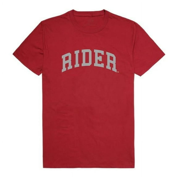W Republic 537-368-CAR-04 Rider University College T-Shirt, Cardinal - Extra Large