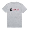 thumbnail image 1 of W Republic  Ripon College Red Hawks Institutional T-Shirt, Heather Grey - Small, 1 of 1