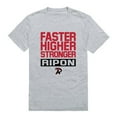 thumbnail image 1 of W Republic  Ripon College Red Hawks Workout T-Shirt, Heather Grey - Extra Large, 1 of 1