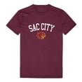 thumbnail image 1 of W Republic  Sacramento City College Panthers Arch T-Shirt, Maroon - Medium, 1 of 1