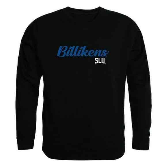 W Republic  Saint Louis University Script Crewneck T-Shirt, Black - 2XL
