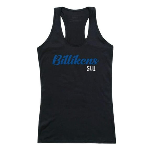 W Republic Saint Louis University Script Tank Top for Women, Black - Large