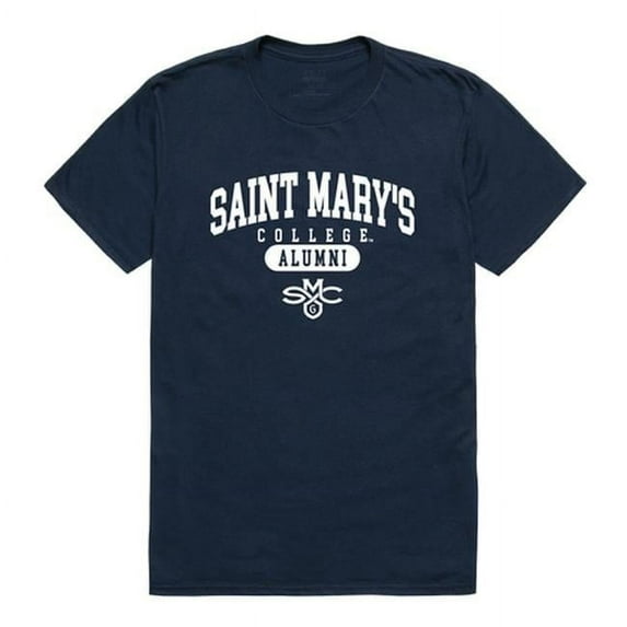 W Republic Saint Marys University Gaels Alumni T-Shirt, Navy - Extra Large
