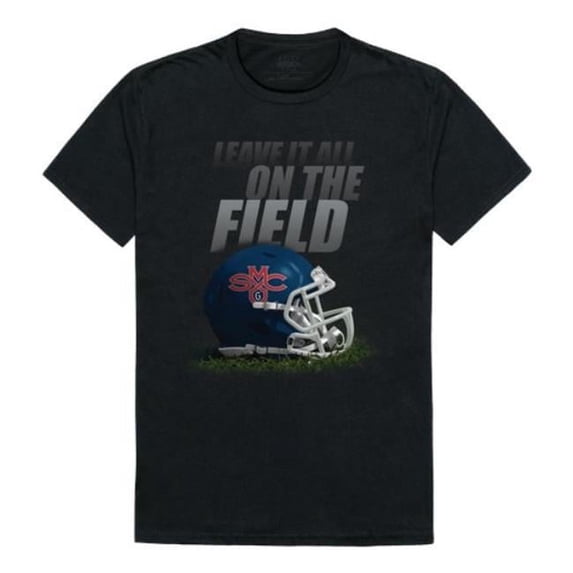W Republic Saint Marys University Gaels Gridiron T-Shirt, Black - Large