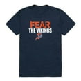 thumbnail image 1 of W Republic  Salem State University Vikings Fear College Short Sleeve T-Shirt, Navy - Small, 1 of 1