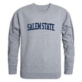 thumbnail image 1 of W Republic  Salem State University Vikings Game Day Crewneck Sweatshirt, Heather Grey - Small, 1 of 1