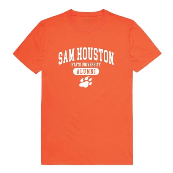 W Republic 559-441-ORN-03 Sam Houston State University Alumni T-Shirt, Orange - Large