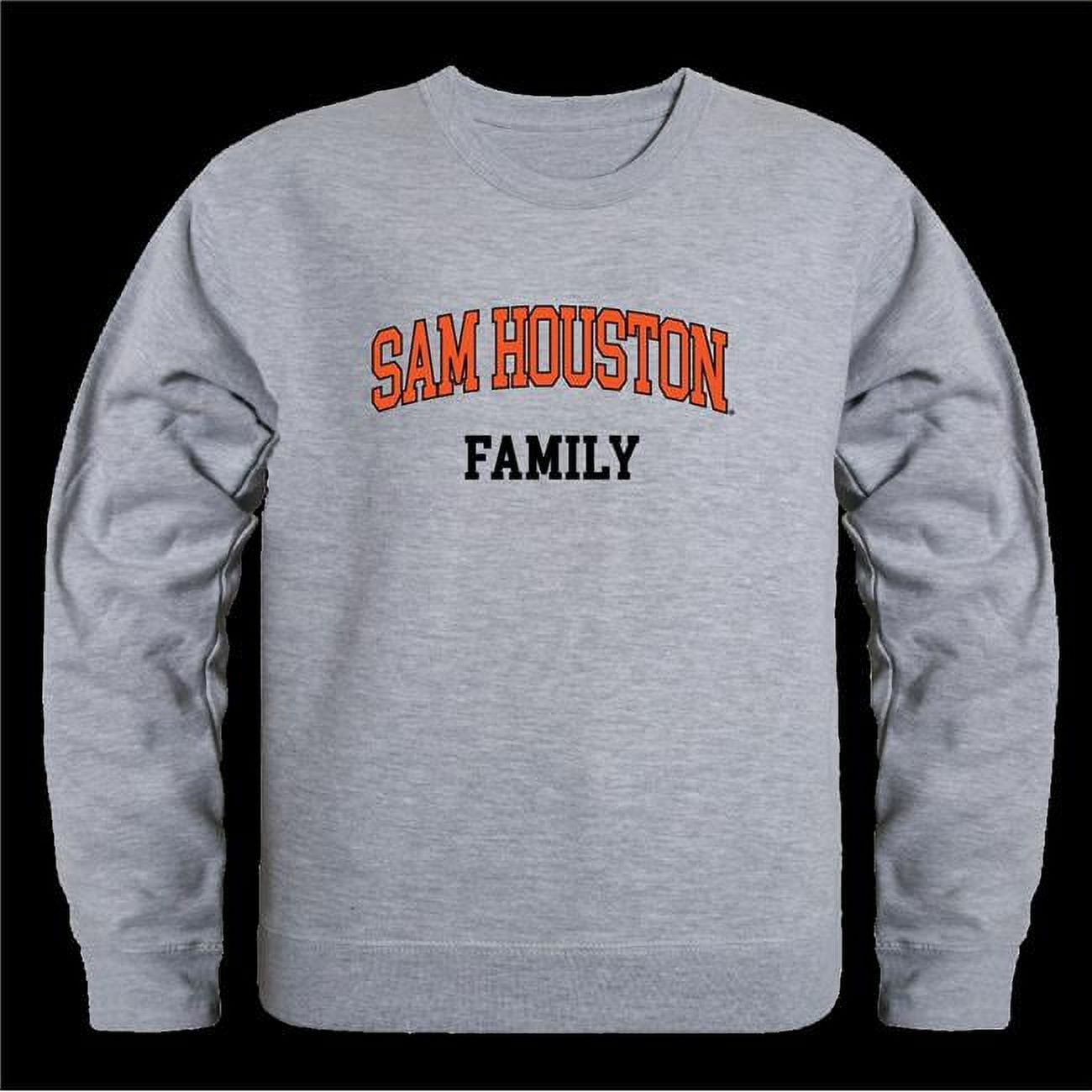 W Republic Sam Houston State University Bearkats Family Crewneck Sweatshirt,  Heather Grey - Extra Large 