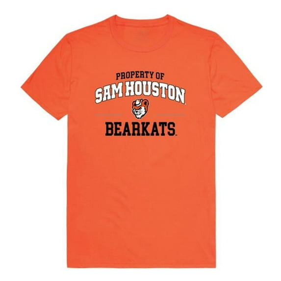 W Republic Sam Houston State University Property T-Shirt, Orange & White - Small