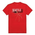 thumbnail image 1 of W Republic  Seattle University Basketball T-Shirt, Red 3 - Extra Large, 1 of 1